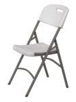 Catering Sessel, HENDI, Max. Last 180 kg., Weiß, 540x440x(H)840mm