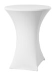 Stehtischhusse ø70-85 cm, HENDI, Creme, ø850x(H)1150mm