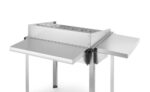 Seitliche Arbeitsplatte für Grillsystem Green Fire, HENDI, 480x298x(H)160mm
