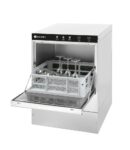 Geschirrspüler 40x40 - elektromechanische Steuerung, HENDI, mit Laugen- + Spülmittelpumpe, 230V/2800W, 472x566x(H)705mm