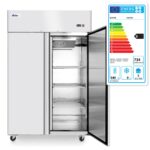 Kühlschrank, zweitürig Profi Line 1240 L, Arktic, Profi Line, GN 2/1, 940L, 230V/350W, 1314x800x(H)2082mm