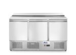 Saladette, dreitürig 380 L, Arktic, 230V/310W, 1390x702x(H)888mm