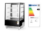 Kühlvitrine mit 3 geneigten Regalen, Arktic, 650L, 230V/490W, 1200x833x(H)1460mm