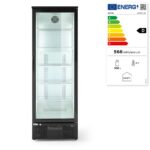 Kühlschrank hinten mit einer Tür, Arktic, 243L, Schwarz, 220-240V/195W, 600x528x(H)1820mm