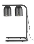 Wärmebrücke mit 2 Infrarotlampen, HENDI, Schwarz, 230V/250W, 453x360x(H)790mm