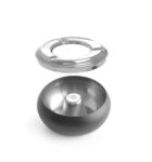 Aschenbecher, schwarz, HENDI, ø105x(H)58mm