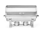 Chafing Dish Rolltop Gastronorm 1/1, HENDI, 9L, 590x340x(H)400mm