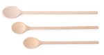 Holzlöffel - 3er-Set, verschiedene Größen, HENDI, 3 Stk., (L)475mm