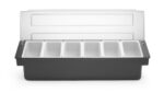 Zutatenbox – 6 Behälter, Bar up, 480x150x(H)100mm