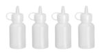 Mini-Saucenspender – 4er-Set, HENDI, 0,03L, Transparent, ø30x(H)85mm