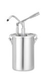 Saucenspender, Edelstahl, einzeln, HENDI, 4,5L, ø180x(H)420mm