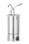 3-Liter-Edelstahl-Saucenwärmer mit Spender, HENDI, 3L, 230V/900W, ø180x(H)502mm