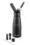Sahnespender Kitchen Line, schwarz, HENDI, Kitchen Line, 0,5L, Schwarz, ø80x(H)260mm