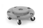 Wagen für Abfalleimer rund, AmerBox, Passend für 691038, ø455x(H)165mm
