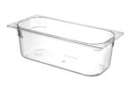 Eiscreme-Behälter Polycarbonat, HENDI, 5L, Transparent, 360x165x(H)120mm