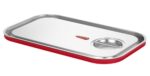 Gastronorm-Deckel mit Silikonrand, HENDI, Kitchen Line, GN 1/4, 265x162mm