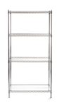 Regalsystem 4 Böden, HENDI, 910x455x(H)1830mm