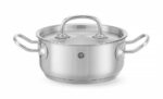 Bratentopf - mit Deckel, HENDI, Kitchen Line, 4,9L, ⌀240x(H)110mm