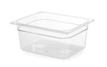 Gastronorm-Behälter 1/2, HENDI, Profi Line, GN 1/2, 12,5L, Transparent, 325x265x(H)200mm