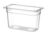 Gastronorm-Behälter 1/3, HENDI, Profi Line, GN 1/3, 5,7L, Transparent, 325x176x(H)150mm