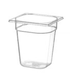 Gastronorm-Behälter 1/6, HENDI, Profi Line, GN 1/6, 1,6L, Transparent, 176x162x(H)100mm