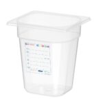 Gastronorm-Behälter 1/6, HENDI, GN 1/6, 1,6L, Transparent, 176x162x(H)100mm