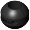 Aufrollstopper Kst. schwarz