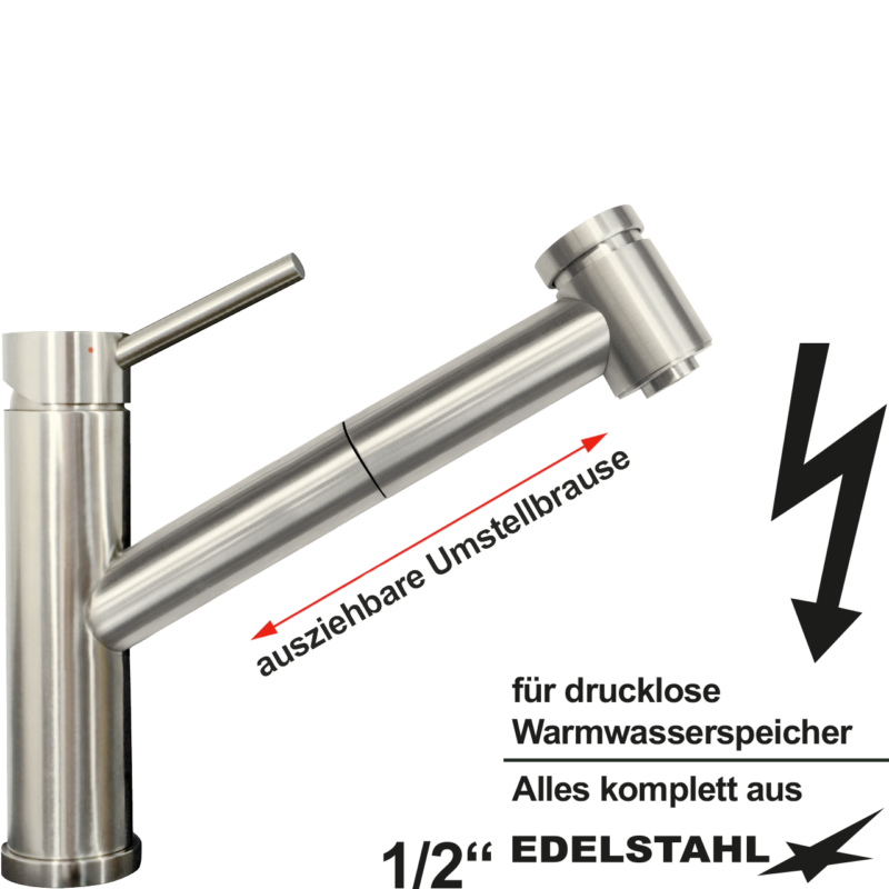 elix Spültischbatterie 1/2" ND