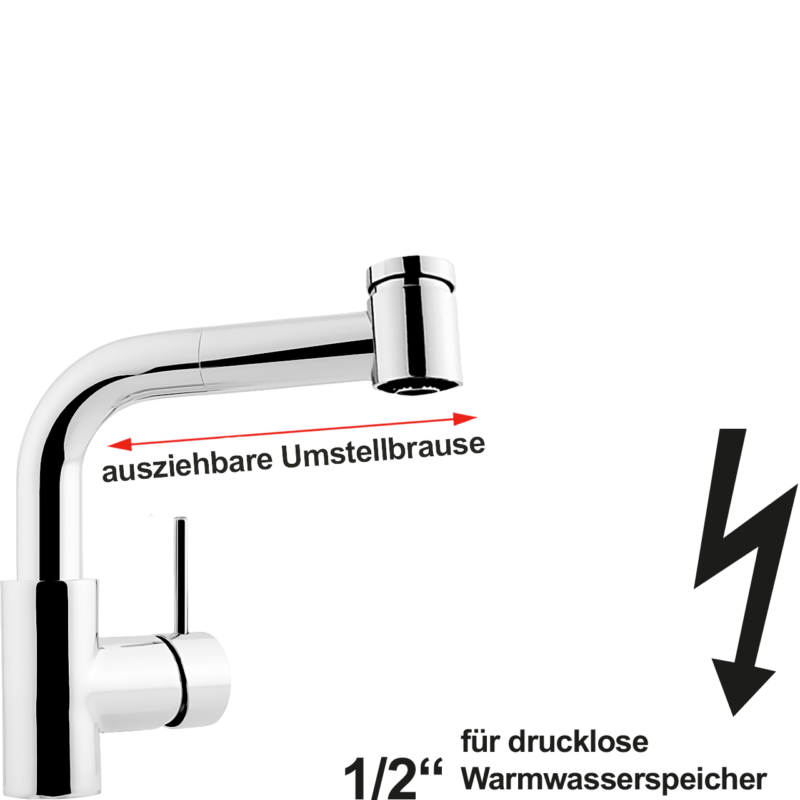 xina Spültischbatterie 1/2" ND