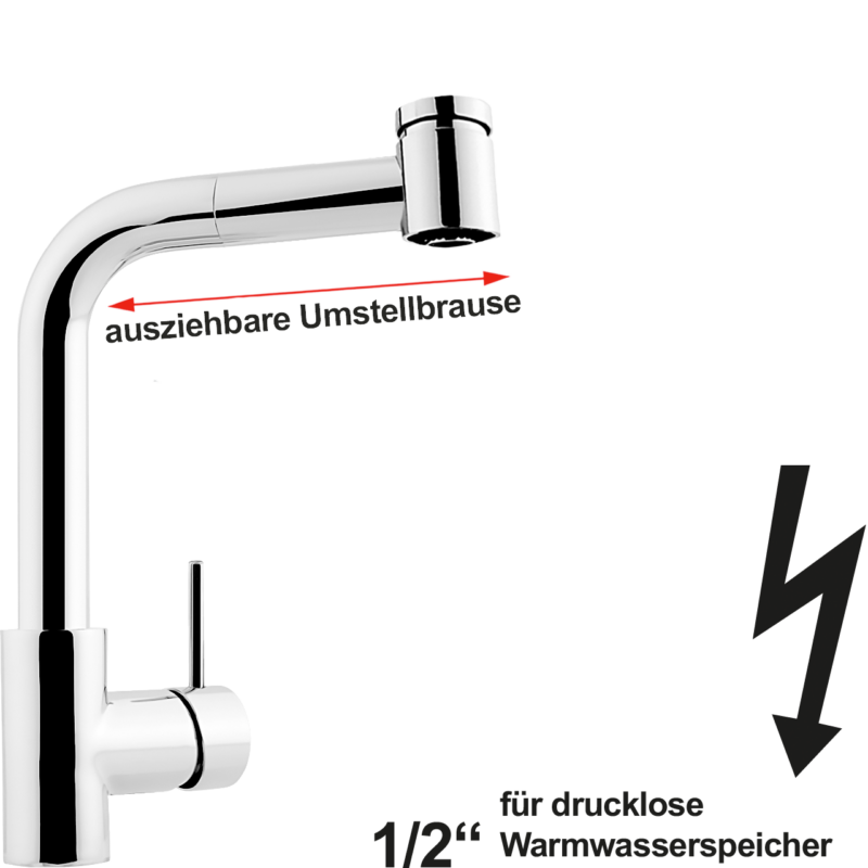 xina Spültischbatterie 1/2" ND