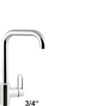 profi Einlochbatterie 3/4"