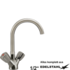 classic Einlochbatterie 1/2"