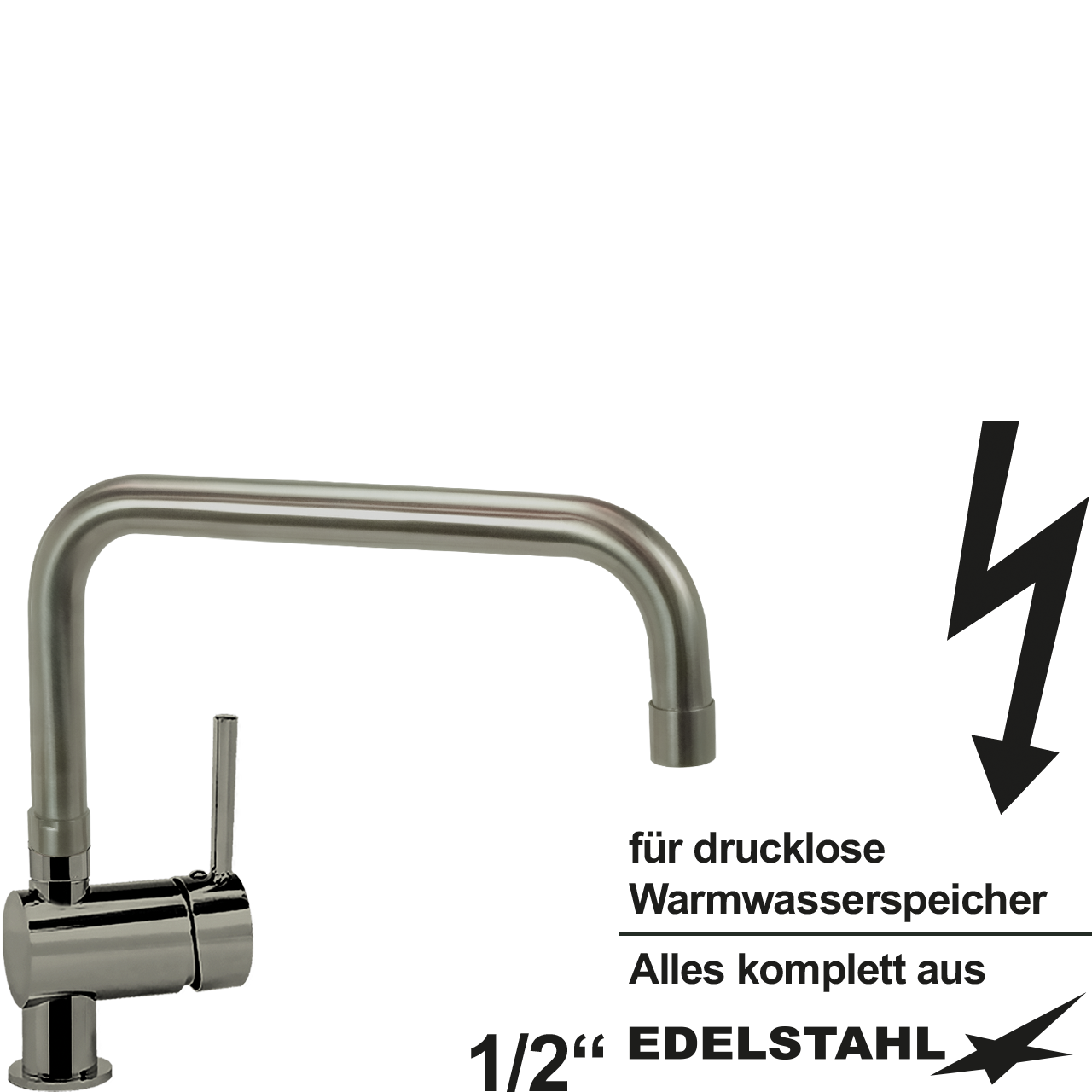 mixter Einlochbatterie 1/2" ND 1 mixter Einlochbatterie 1/2" ND