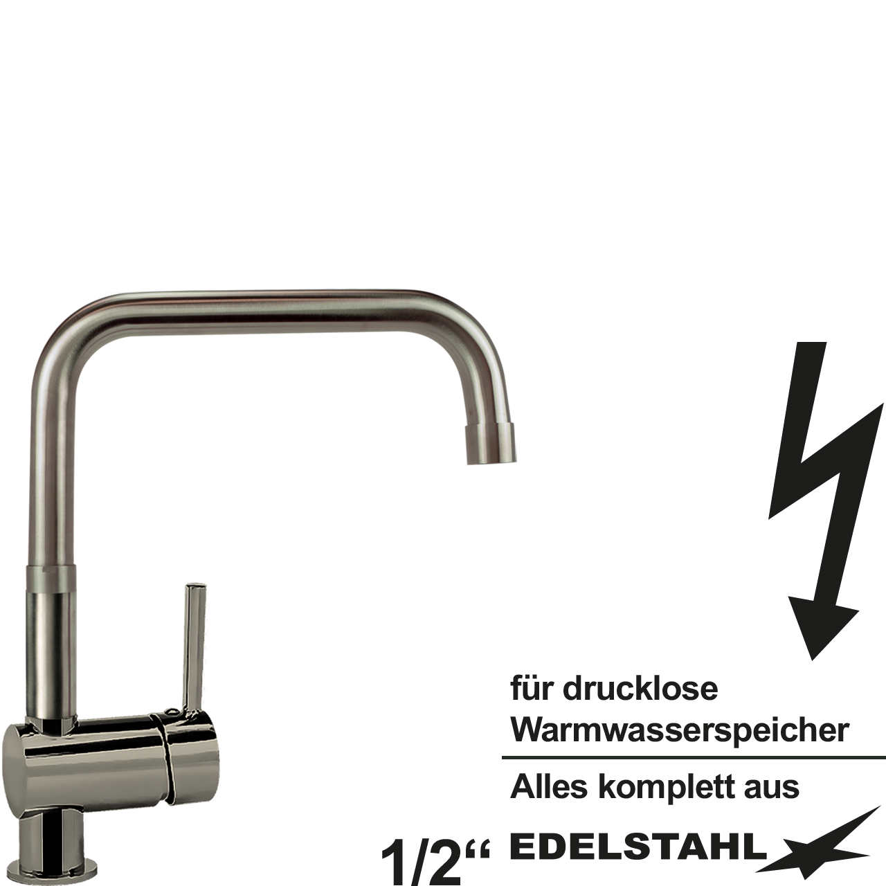 mixter Einlochbatterie 1/2" ND 1 mixter Einlochbatterie 1/2" ND