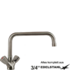 classic Einlochbatterie 3/4"