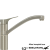 exip Spültischbatterie 1/2"