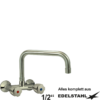 classic Wandbatterie 1/2"