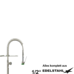 meditop VE-Wasser Brausegarnitur Standventil 1/2"