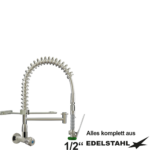 meditop VE-Wasser Brausegarnitur Wandventil 1/2"