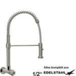 meditop VE-Wasser Brausegarnitur Wandventil 1/2"