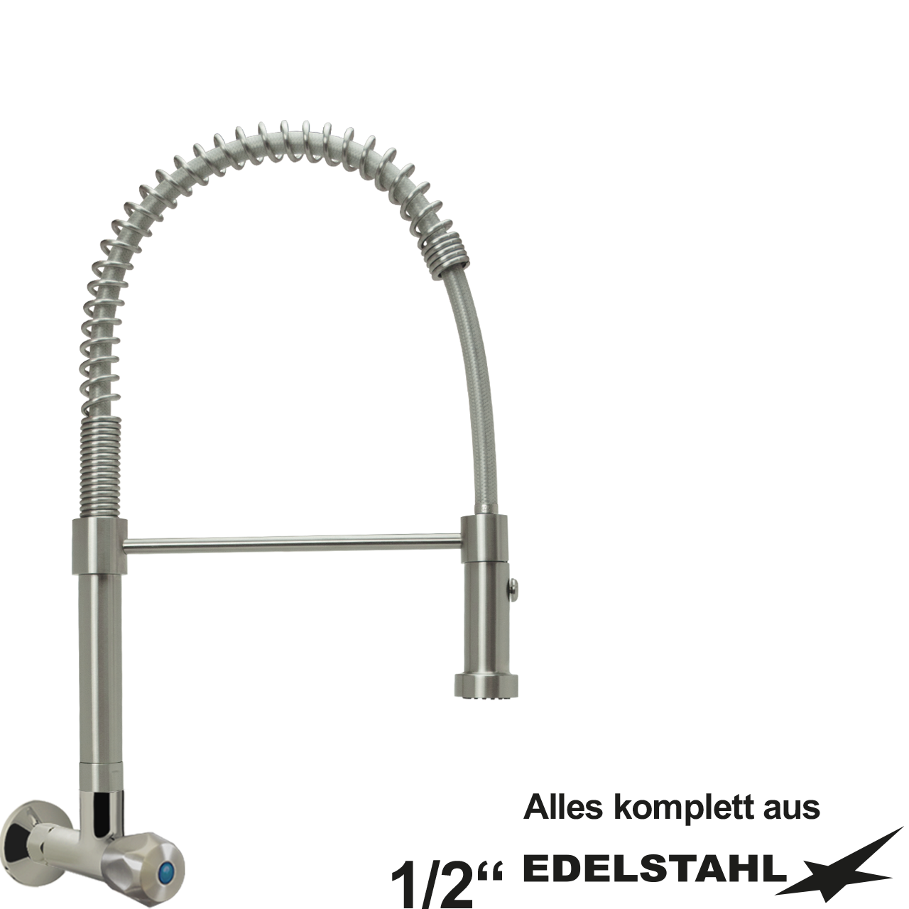 meditop VE-Wasser Brausegarnitur Wandventil 1/2" 1 meditop VE-Wasser Brausegarnitur Wandventil 1/2"