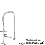 meditop VE-Wasser Brausegarnitur Wandventil 1/2"