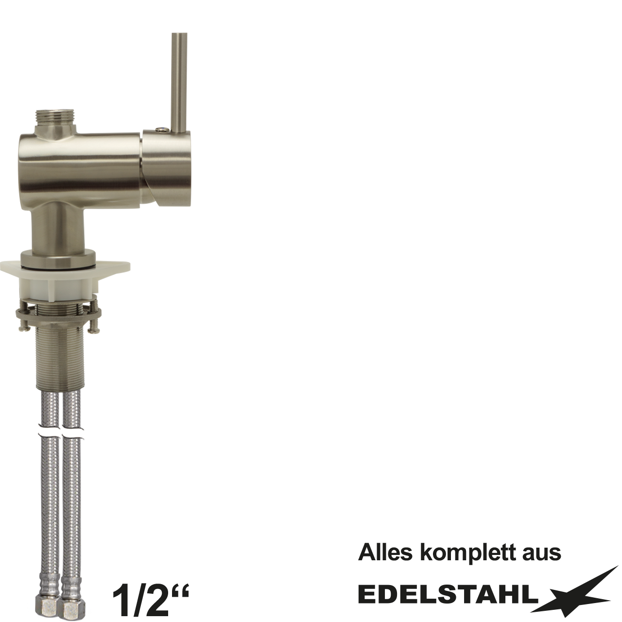 mixter Einlochbatt.-körper 1/2" 1 mixter Einlochbatt.-körper 1/2"