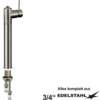 master Einlochbatt.-körper 3/4" mit RV