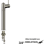 master Einlochbatt.-körper 3/4" mit RV