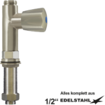classic Standventil-Körper V2A 1/2"