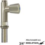 classic Standventil-Körper V2A 3/4"