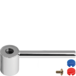 stick 1-Flügel-Metall-Griff L100 verchromt