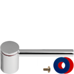 mono 1-Flügel-Metall-Griff L100mm verchromt