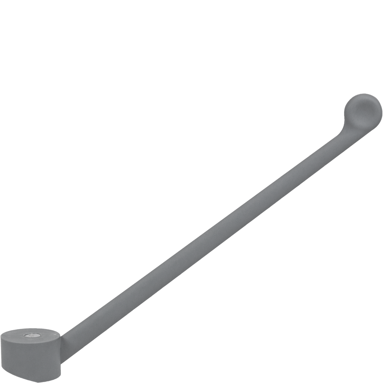 Kochlöffelhebel 30° PA66 hellgrau zu Kartusche Ø 40 mm 1 Kochlöffelhebel 30° PA66 hellgrau zu Kartusche Ø 40 mm